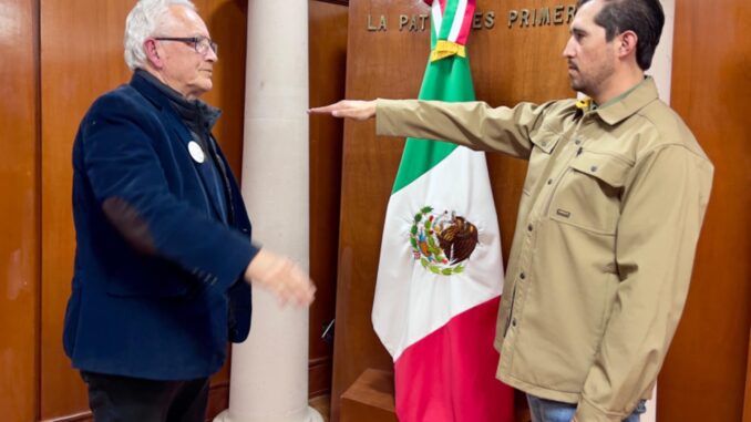 Asume Luis Pimentel el cargo de Director de Desarrollo Social, en Cuauhtémoc