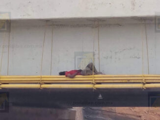 Movilización de emergencia por hombre localizado en puente de la calle 28