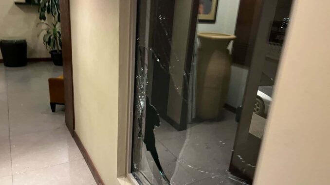 vandalismo-en-hotel-del-centro-deja-danos-materiales.jpeg Vandalismo en hotel del Centro deja daños materiales