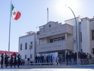 Conmemoran el 87° aniversario de la Expropiación Petrolera, en Cuauhtémoc